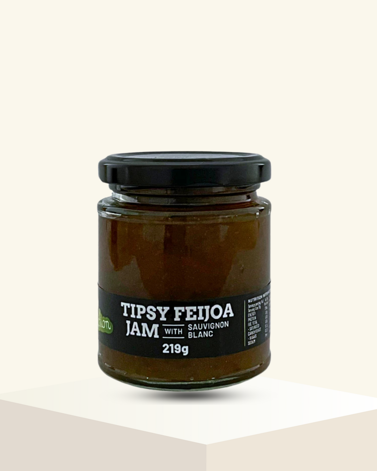 Tipsy Feijoa Jam with Sauvignon Blanc - 219g
