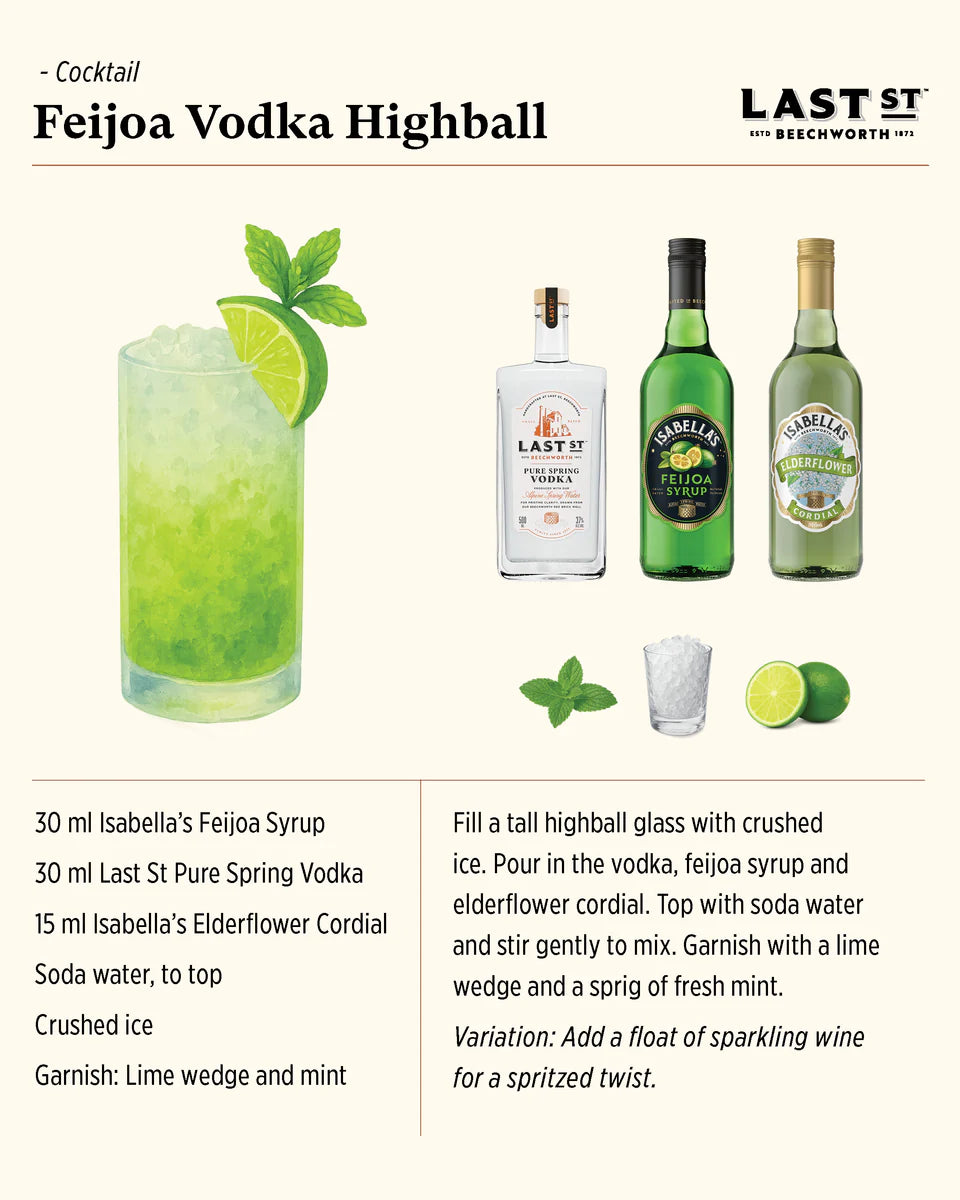 Isabella's Feijoa Syrup