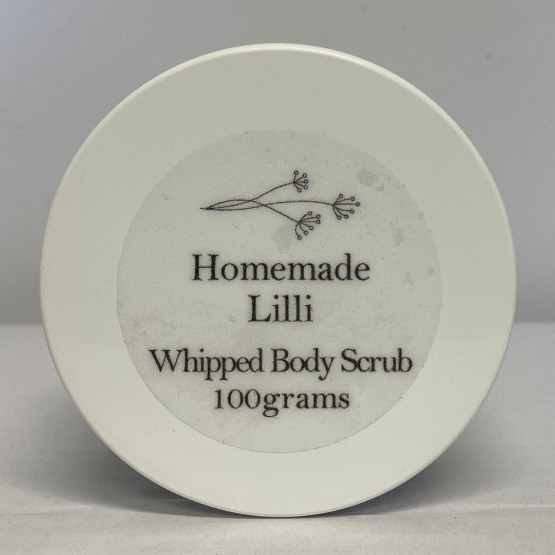 Feijoa Whipped Body Scrub - Homemade Lilli