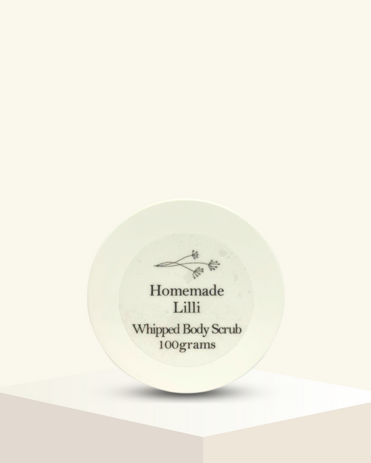 Feijoa Whipped Body Scrub - Homemade Lilli